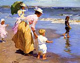 At the Beach by Edward Henry Potthast